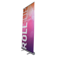 Hot sale roll up banner, aluminium retractable roll up stand banner, economic roll up stand banner
