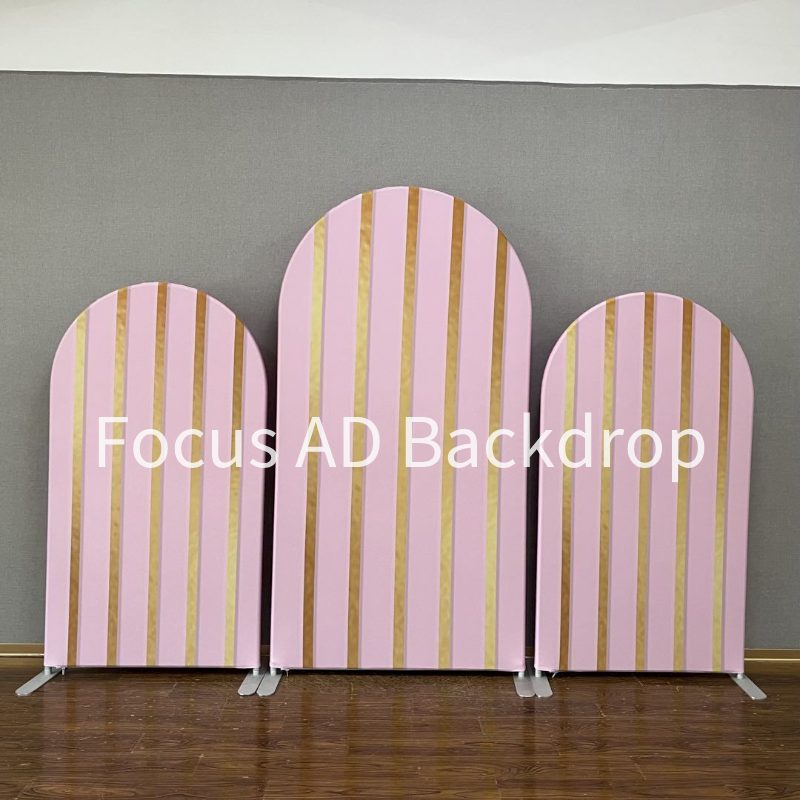 Aluminum Frame Arch Backdrop Decoration Photo Booth Backdrop Stand Wedding Backdrop Wall