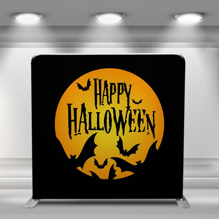 10ft Portable trade show back wall diy pillow case backdrop photography background for Halloween