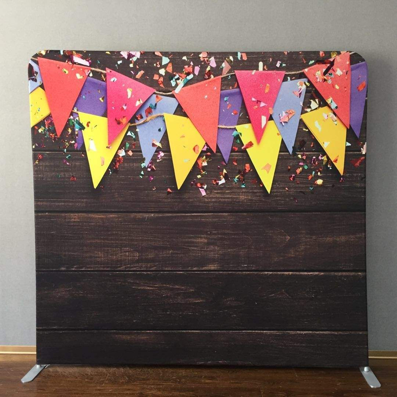 10*8ft Lightweight Straight Graduation Tension Display Background graduation tension fabric display