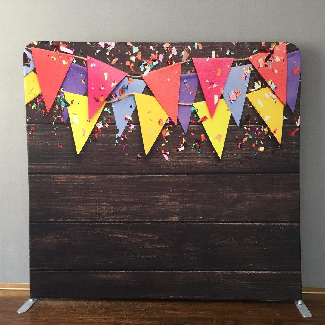 10*8ft Lightweight Straight Graduation Tension Display Background graduation tension fabric display