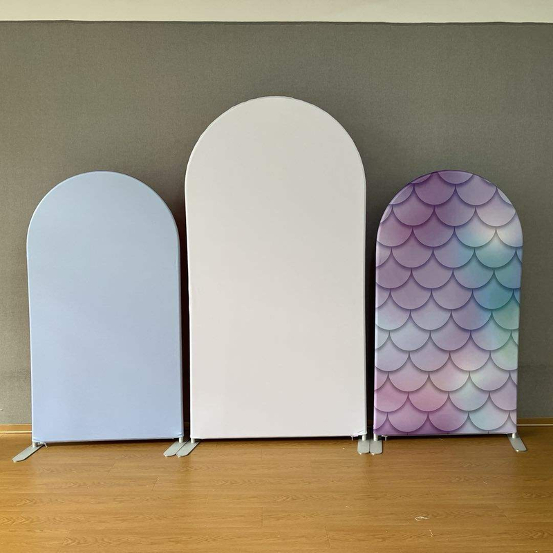 Chiara Aluminum Frame Arch Backdrop Decoration Photo Booth Backdrop Stand Wedding Backdrop Wall