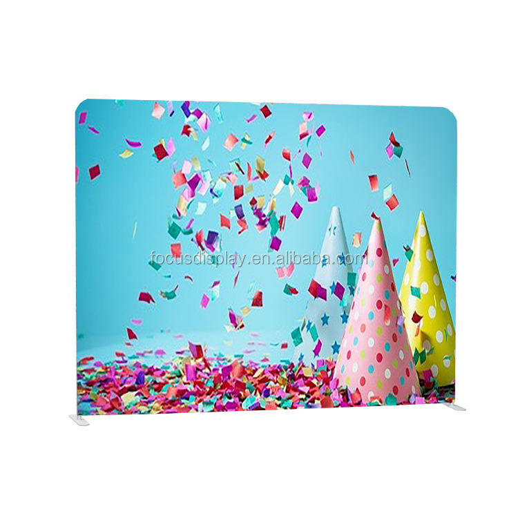 10 * 8 Tube Portable Display Wall for custom wedding photo booth photography backdrop