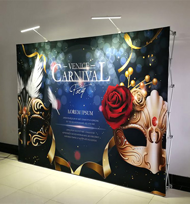 10ft Aluminium Frame Portable Pop Up Stand Display For Exhibition booth