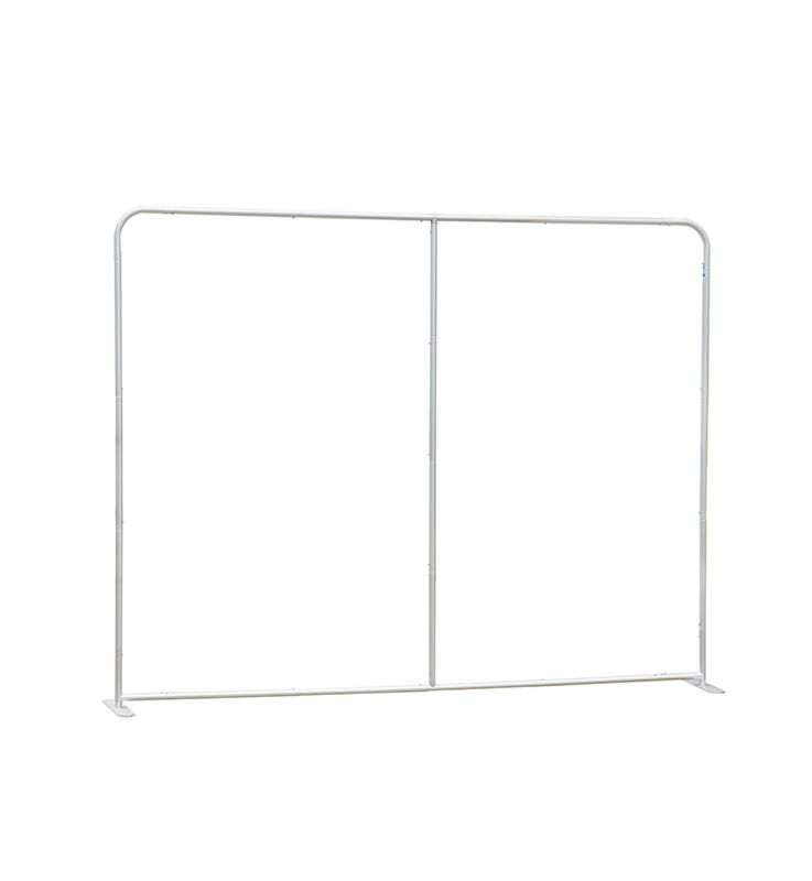 High quality aluminum frame tension fabric 8x8 straight pillowcase double side backdrop