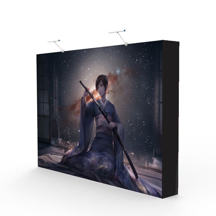 Pop Up System Photo Display Foldable Fabric Stand Event Portable Pop Up Display Backdrop