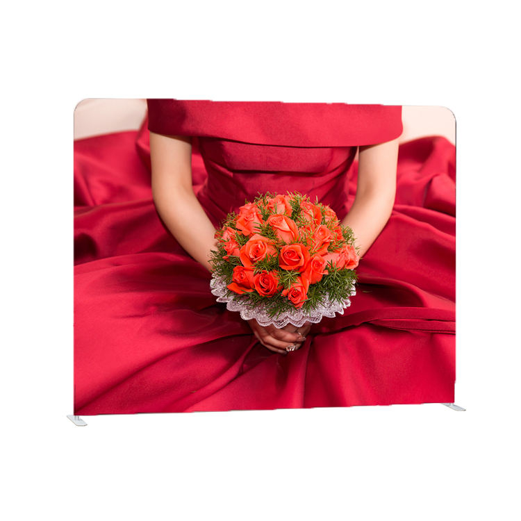 10*8 Wedding Photo Booth Backdrop Stand With Easy Install Aluminum Frame