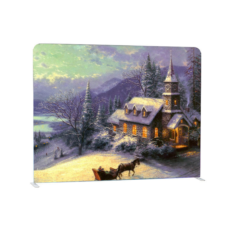 dye sublimation printing tension fabric photobooth pillow case photography backdrop