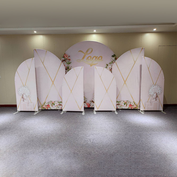 3x3 Pop Up Display Stand 10 ft Straight Aluminum Stand Display Banner Trade Show Backdrop Wall