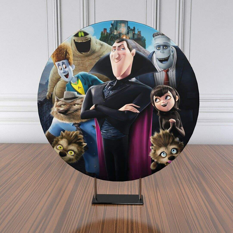 7 ft aluminum metal quick set up aluminum frame party supplies birthday round backdrop stand