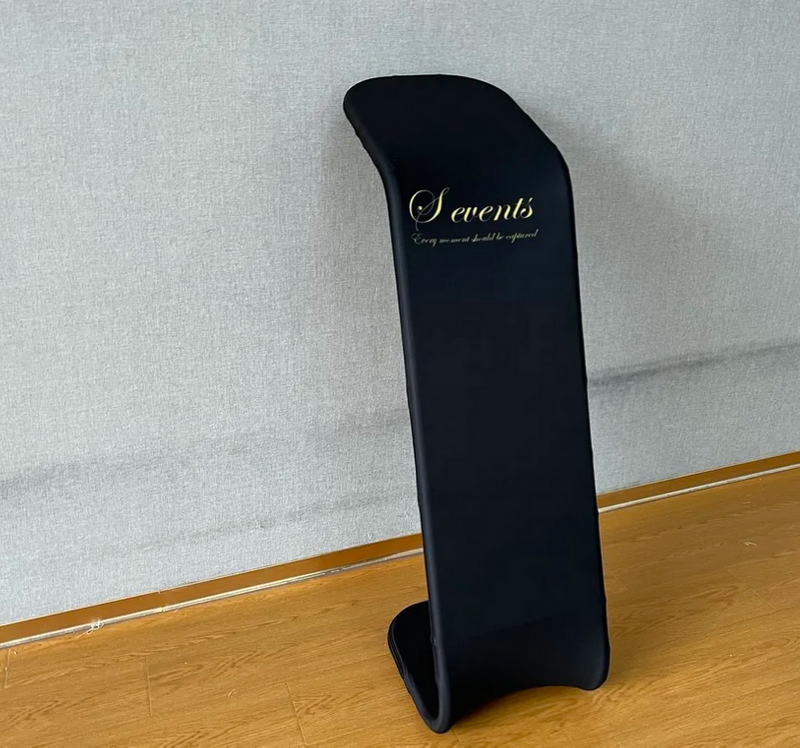 ipad stand for trade show Tension Fabric Tablet Stand For Photo Booth Ipad Sharing Station