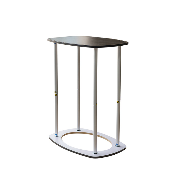 exhibition table portable promotion display pop up counter of tension fabric show counter