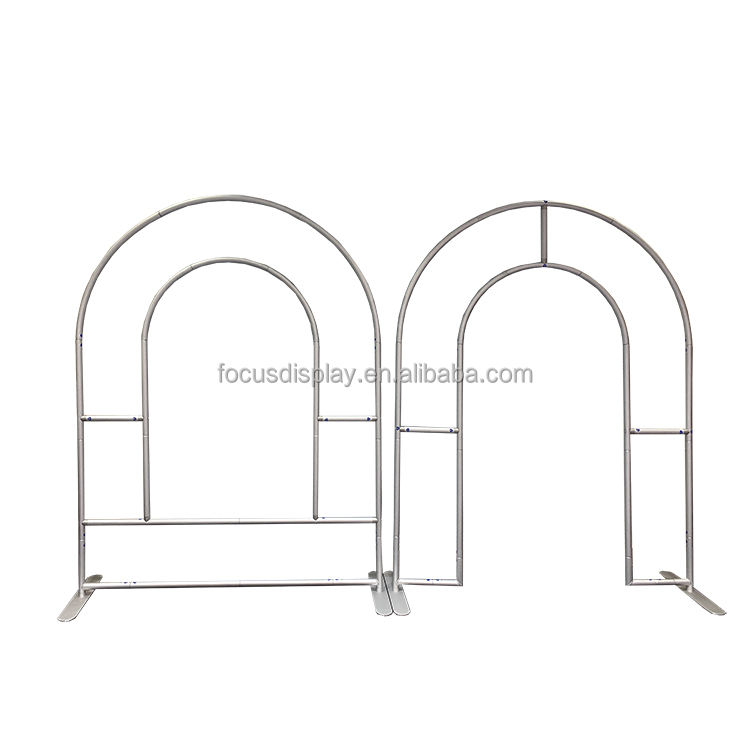 Fashion Open Arch Frame for Wedding Aluminum Frame Arch Backdrop Stand