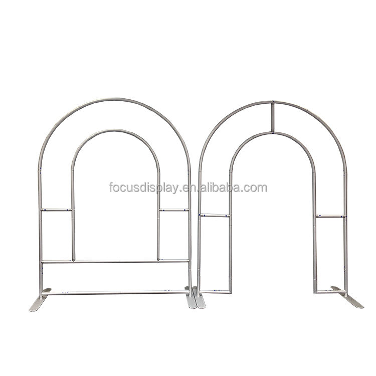 Fashion Open Arch Frame for Wedding Aluminum Frame Arch Backdrop Stand
