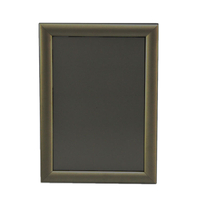 25mm 11'' black aluminum snap frame b1 profile