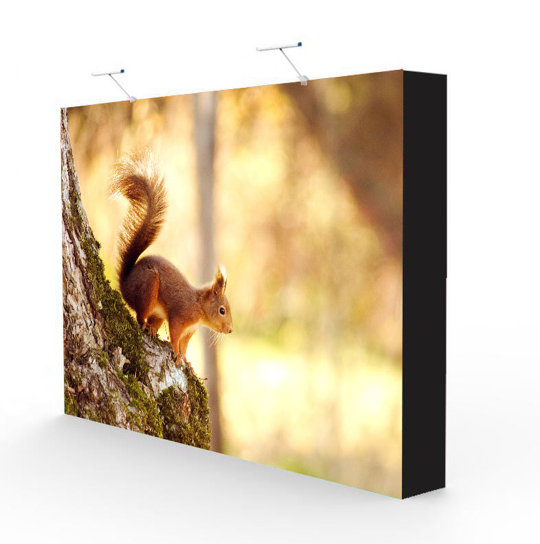 Portable and easy set up advertising straight Display Stand for Aluminum Pop Up Banner Backdrop