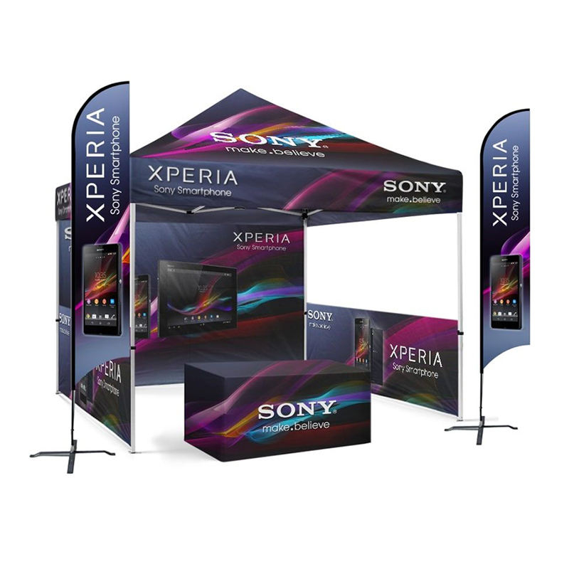 Custom outdoor advertising event 10x10 aluminium pop up tent