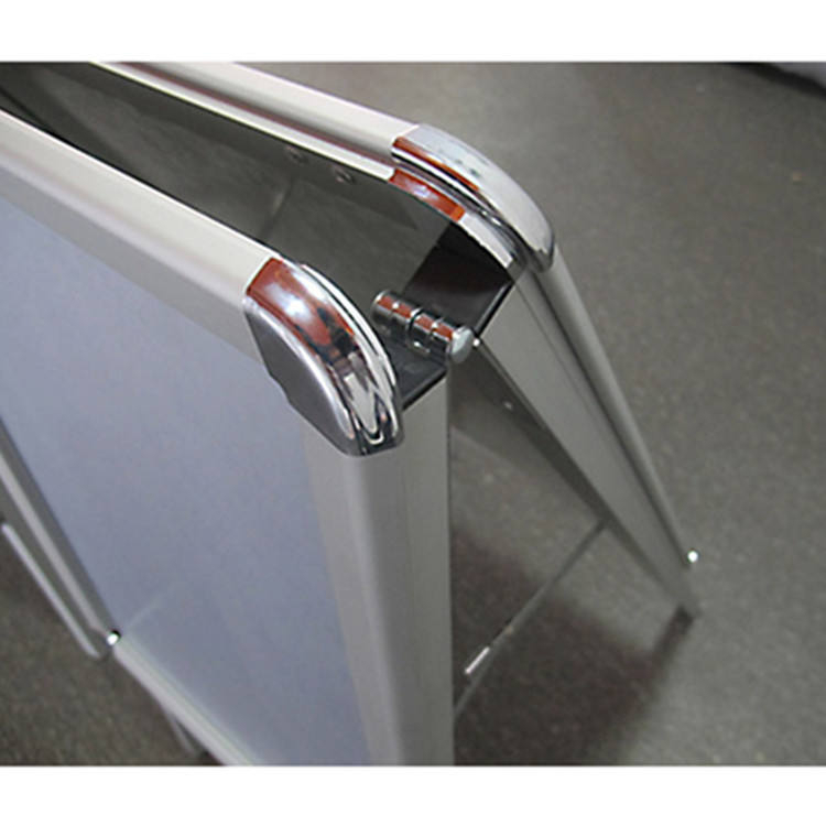 32mm Aluminum folding A frame sign, A board snap frame stand
