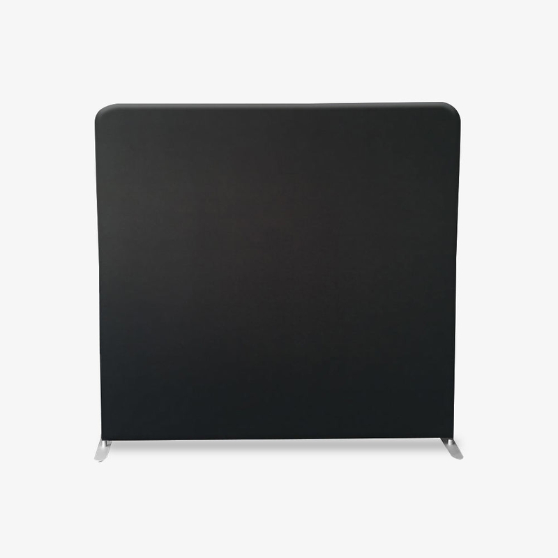 8x8ft straight collapsible aluminum tube stand tension fabric pillow case photo booth backdrop