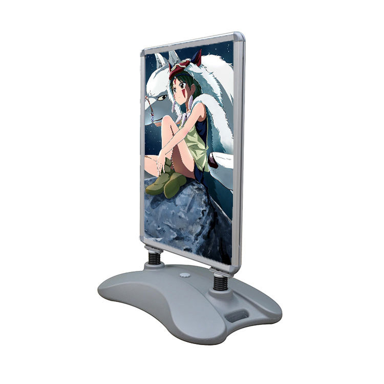 A1 silver aluminum profile snap frame outdoor aluminum profile advertising board