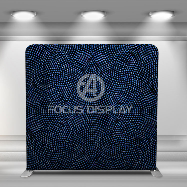 10 ft Adjustable aluminum tube frame display white brick pillow case photo booth backdrop