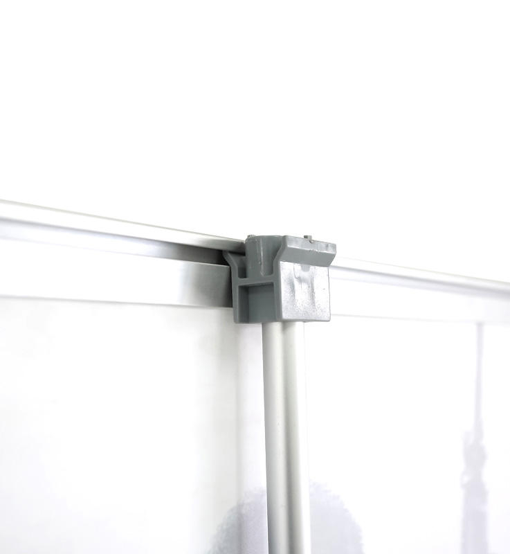 Exhibition booth double sided basic roll up banner, aluminium roll up stand banner, retractable display frame