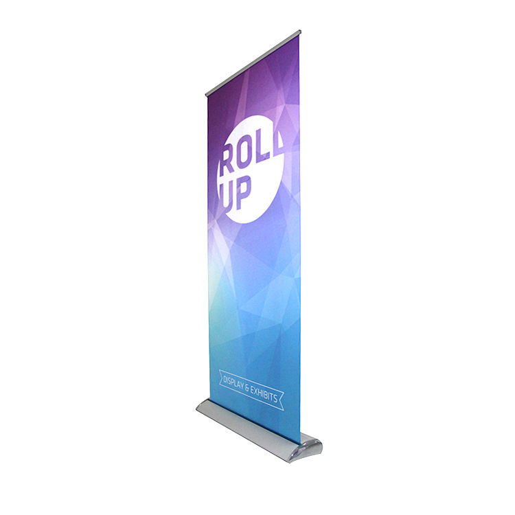 Widebase roll up stand banner, Premium floor standing teardrop banner,portable roll up stand banner