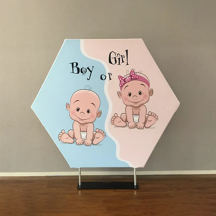 All kinds of shapes baby birthday wedding decoration background wall cake table flower rack free design new drawings