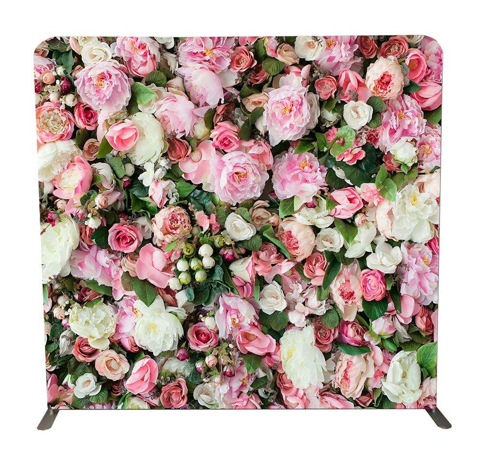 10*8ft Straight Shaped Factory Sale Popular Movable Photo Booth Custom Tension Fabric Pillow Case Backdrop