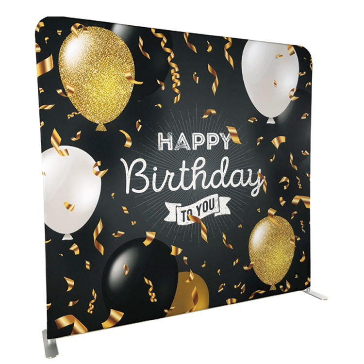 Tube stand backdrop tension fabric display portable custom backdrop tension fabric display