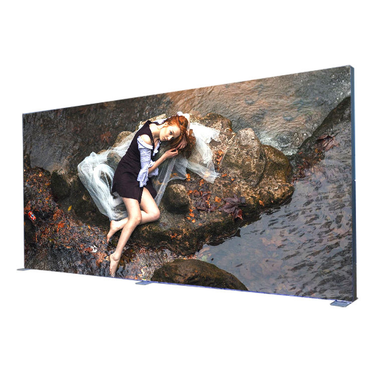 Aluminum frame seg led backlit display light box