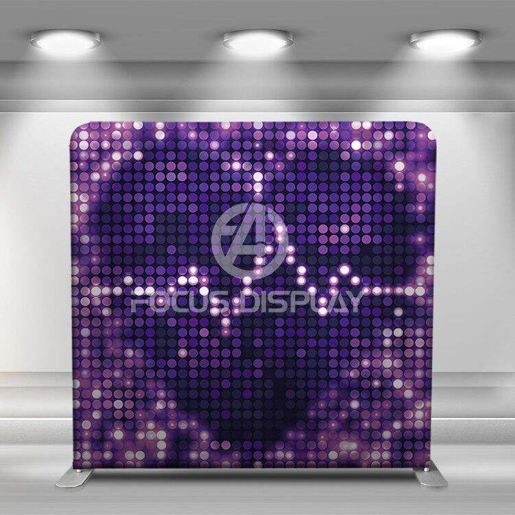 Formulate Tension Fabric Pod Collapsible Display Tension Backdrop Tension Wedding Background For 360