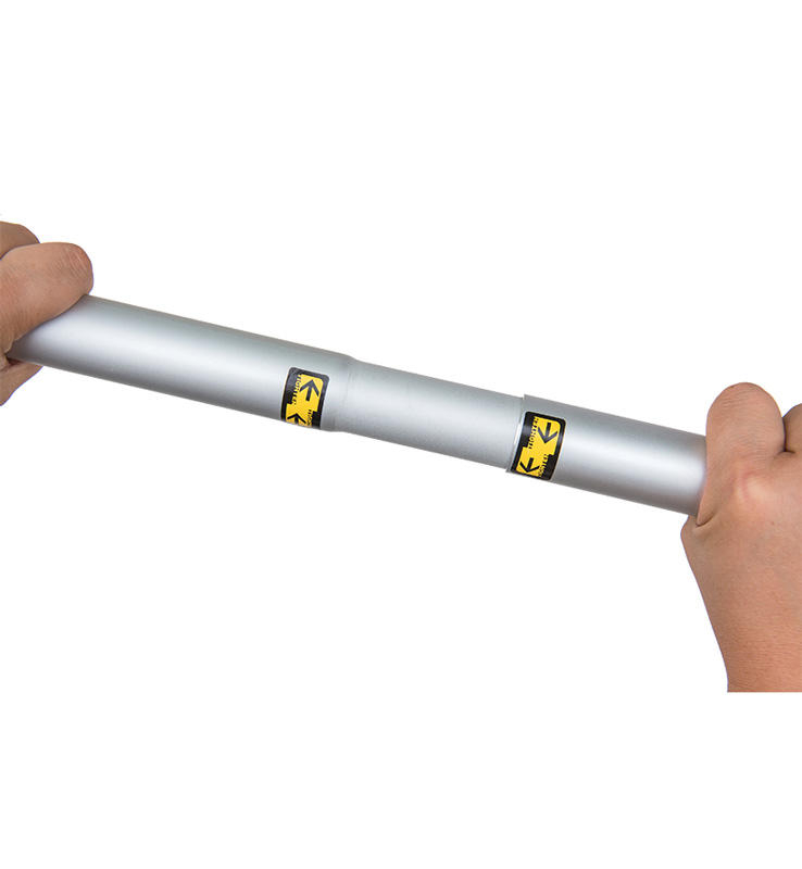 advertising aluminum tube tension fabric display promotion counter