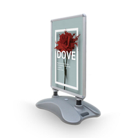A1 waterproof advertising board poster display waterbase pavement sign