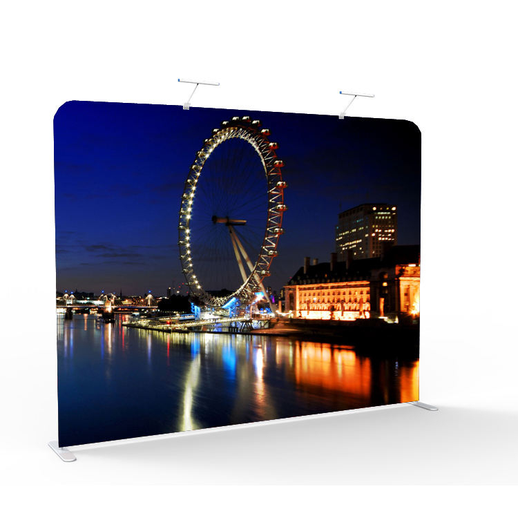 10 * 8 Tube Portable Display Wall for custom wedding photo booth photography backdrop