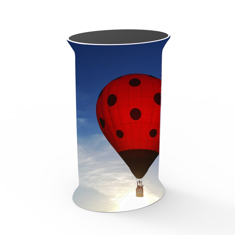 Promotion display booth portable trade show display exhibition counter table