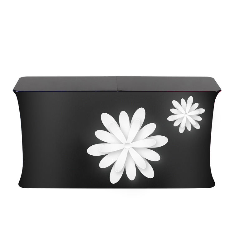 Printing cover aluminum frame promotion exhibition display stand trade show counter