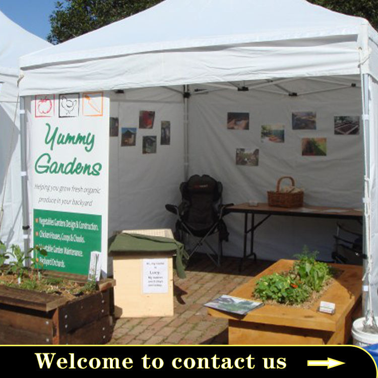 Outdoor portable folding pop up 3x3 gazebo trade show tent