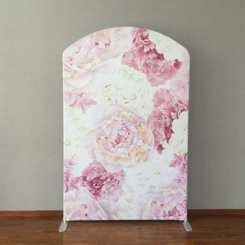 Stable variable background map standing portable square background billboard
