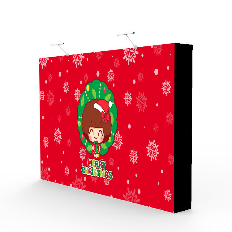 Flexible Straight tension fabric SEG 10x10 booth pop up display