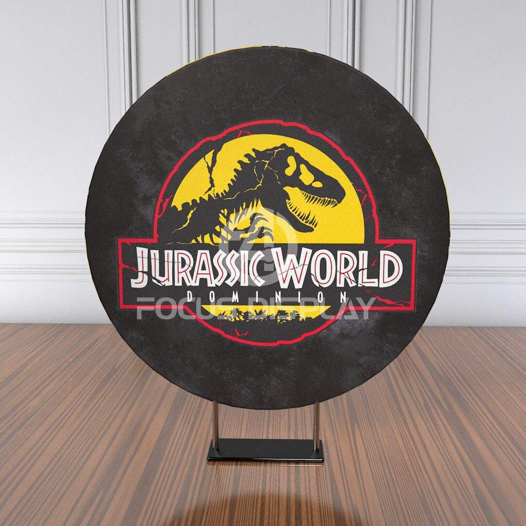 7 ft Cartoon dinosaur designs round background birthday party decorations photo circle backdrop