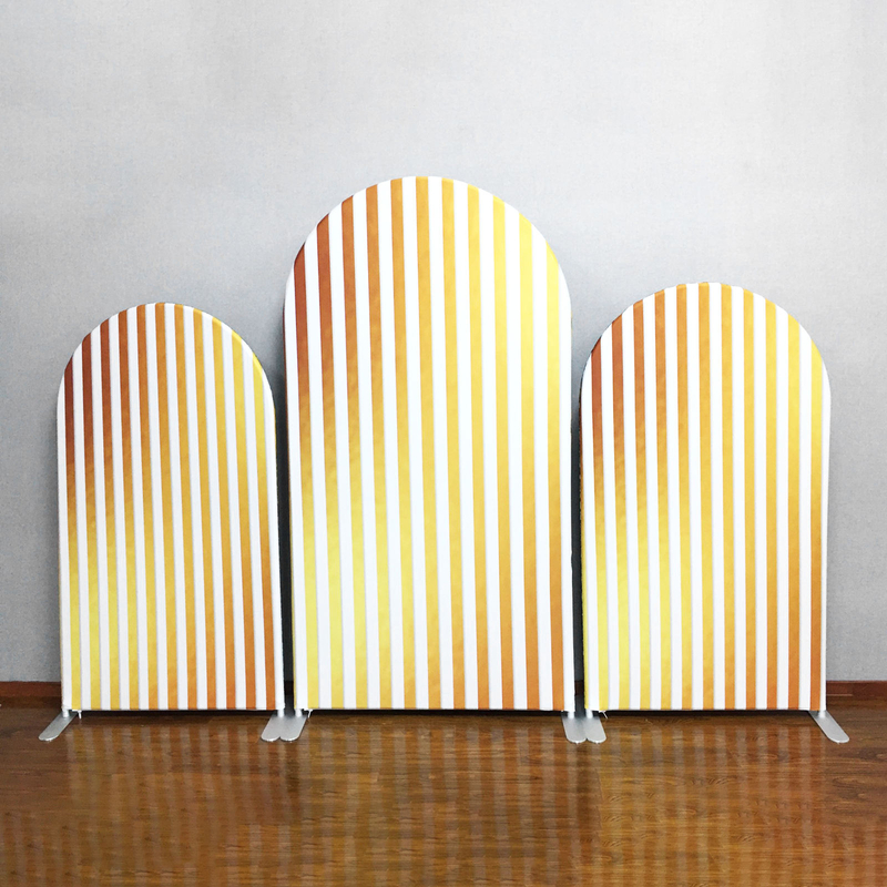 5ft 6ft 7ft Aluminum Arch Frame Wedding Arch Stand Fabric Backdrop