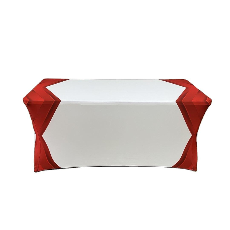 Printing Cover Aluminum Frame Tension Fabric Promotional Used Display Counter Table
