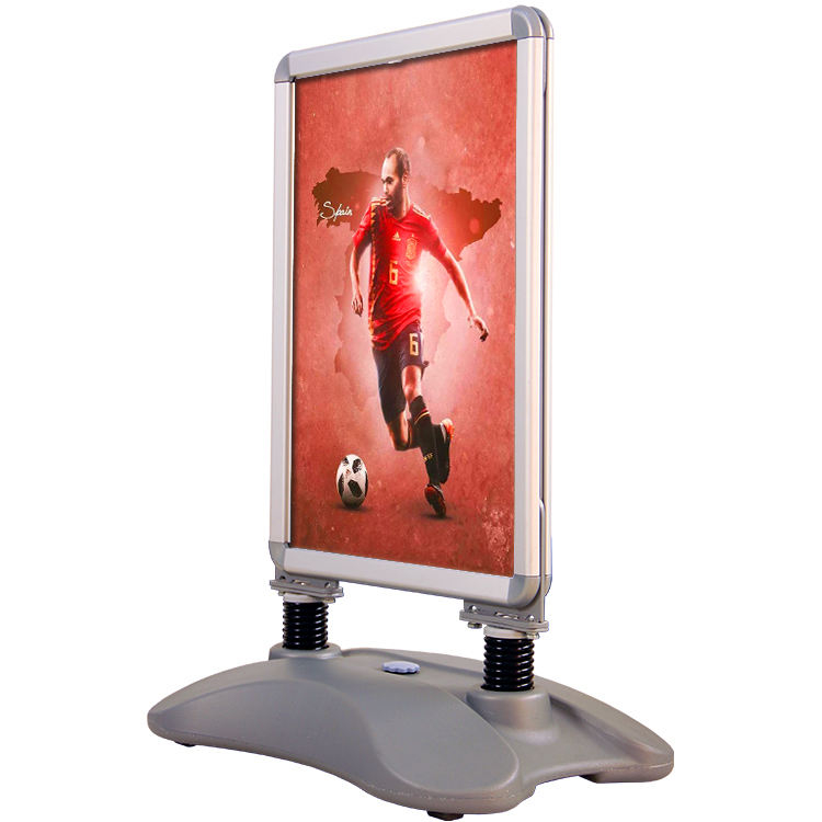 A1 outdoor advertising metal sidewalk sign board