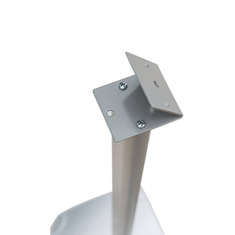 A3, A4 aluminium round corner floor standing snap frame menu holder