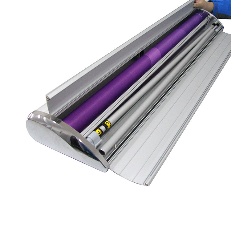 Widebase roll up stand banner, Premium floor standing teardrop banner,portable roll up stand banner