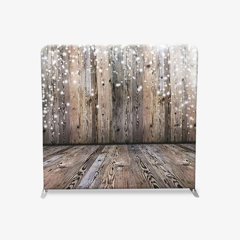 8*8 ft Aluminum frame straight custom printing cover photo booth backdrop tube straight wall