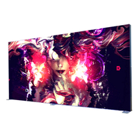 Portable advertising seg led backlit large light box