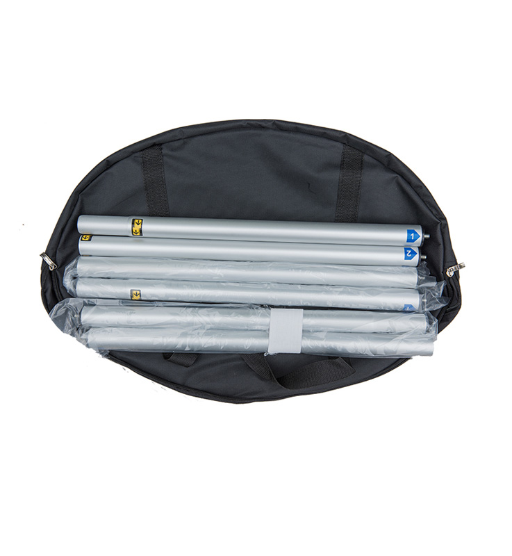 Design Sense Portable Store Display Table Promotional Table Trade Counter Stretch Fabric Display Counter