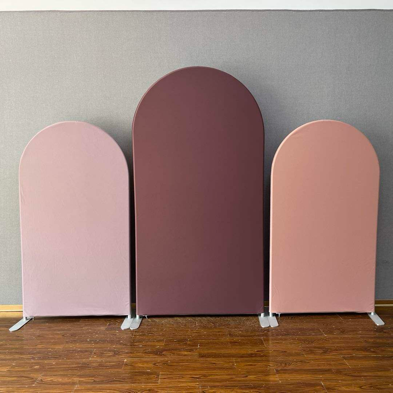 Aluminum Frame Arch Backdrop Decoration Photo Booth Backdrop Stand Wedding Backdrop Wall